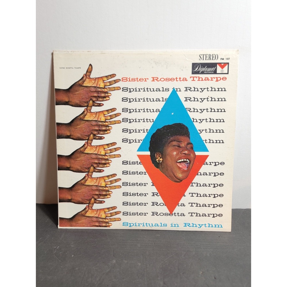 Sister Rosetta Tharpe Spirituals In Rhythm 1960 Vinyl Record Gospel LP FM107